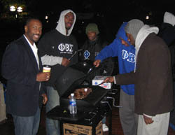 University of Michigan Sigmas camp out for a cause