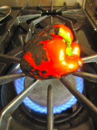 lampman, roasting red peppers