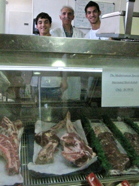 lampman, butchers at mediterranean market