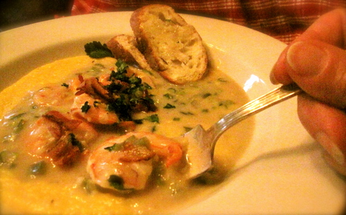 lampman, shrimp & grits