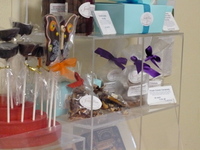 shikes haines - display items at Sweet Gem Confections