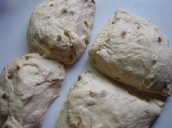 Bilyeu Four Bread Dough Portions.JPG