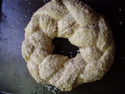 Bilyeu Braided Challah Dough with Sesame Seeds.JPG