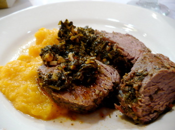 Shikes Haines - chimichurri beef 