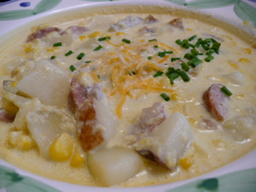 Shikes Haines - Potato Corn Chowder