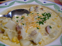 Shikes Haines - potato corn chowder II