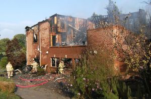 More than 70 firefighters battle house fire in Salem Township
