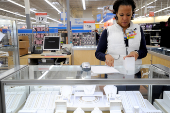 Walmart jewelry dept discount