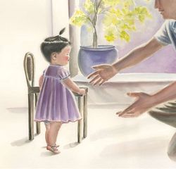 Watercolor picturization by Fenlin Lee