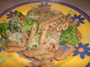 Garlic-Pecan Penne with Broccoli.JPG