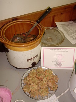 Slow Food Soup and Crackers Display Table.JPG