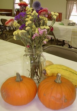 Fall Slow Food Cook-Off Table Decorations.JPG