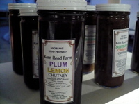 Kern Road Farm chutneys and jams