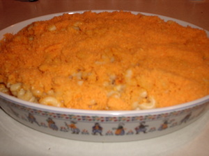Macaroni and Cheese with Bacon.JPG