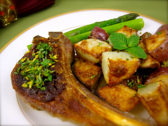 Pan-Seared Lamb Chops