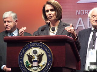 Nancy Pelosi at press conference.JPG