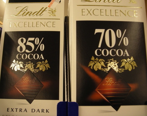 Borden - chocolate bars (lindt)