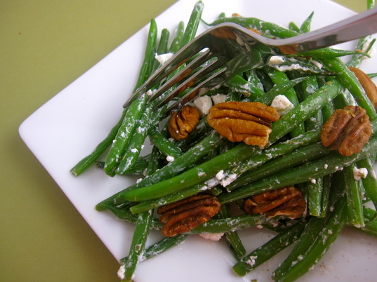 lampmangreenbeanswithgoatcheesejpg