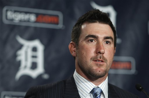 Starting pitcher Justin VERLANDER has a five-year, $80 million deal ...