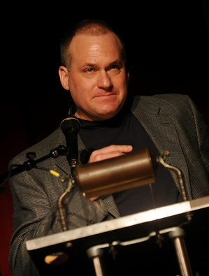 RICH RODRIGUEZ addresses the crowd Sunday at the Michigan Theater ...