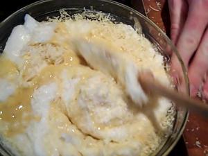 Borden - Cheese souffle mixing ingredients
