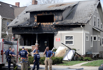 fire house ann city arbor department inside injured upgraded serious condition woman year old michigan cuts firefighters victim ban officials