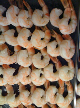 Borden - cooked shrimp