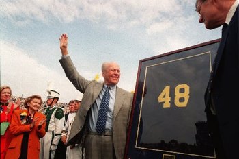 gerald ford michigan jersey