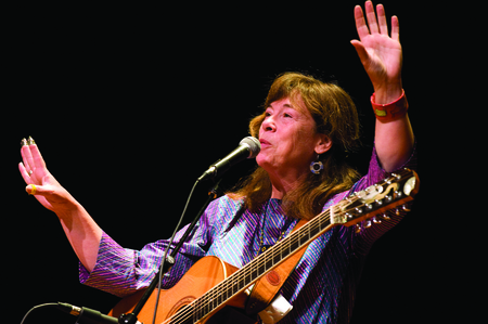 Claudia Schmidt swings into The Ark with a full band this week