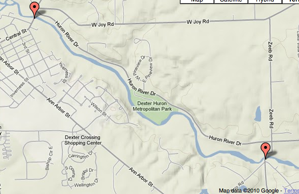 Pere Marquette River Hatch Chart