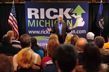 Rick Snyder at Ann Arbor town hall forum.jpg