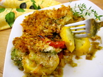 lampmanfarmersmarketvegetablegratin.JPG
