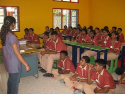 India classroom