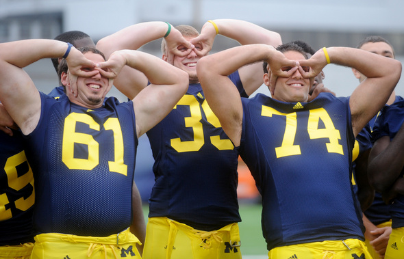 MICHIGAN FOOTBALL fan day attendees expect season of success for ...