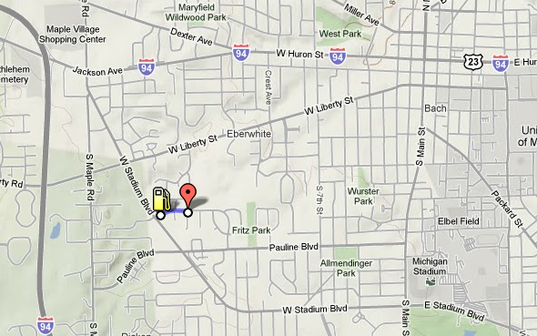 Washtenaw County Map. the Washtenaw County Jail