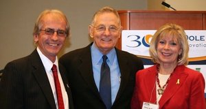 Alex and Betsy with Senator Bayh