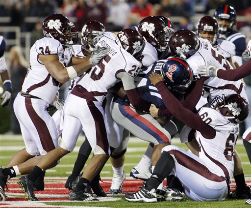Mississippi State football team has onedimensional game plan  stop