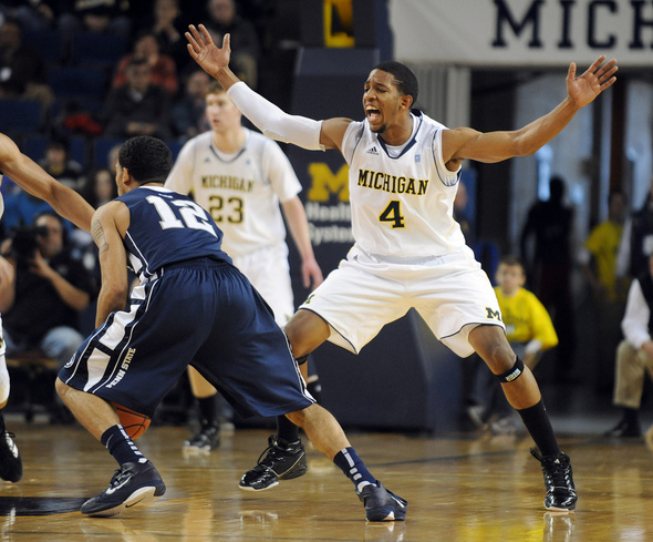 darius morris. Michigan#39;s Darius Morris (4)