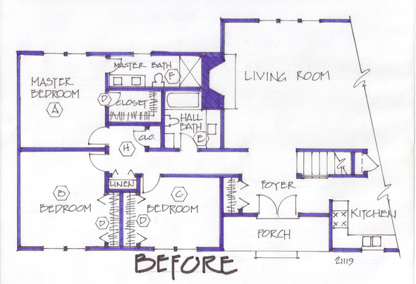 Ordinary Home With Minimum Bedrooms Adds Luxurious Master Suite