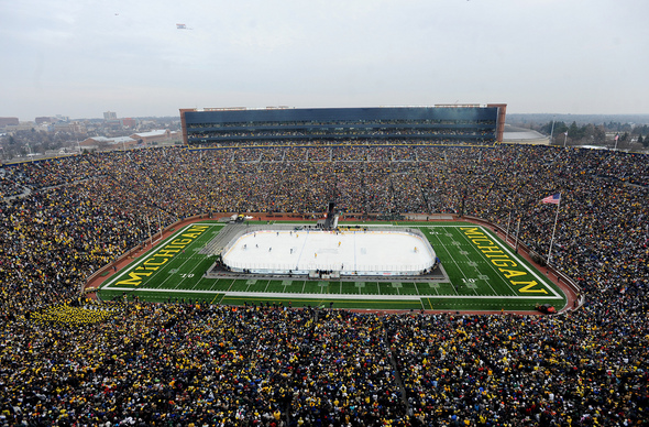 Michigan hockey team will face Ohio State in outdoor 'Frozen ...