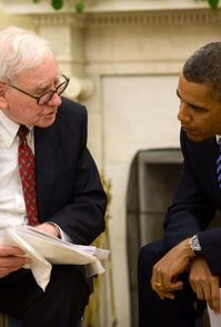 0920 Warren Buffett and President Obama.jpg