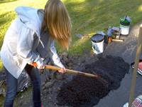 raking