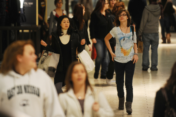 Black Friday crowd gets younger: Midnight store openings draw Ann ...