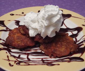 carrotlatkeswithchocolaterumsauce.JPG