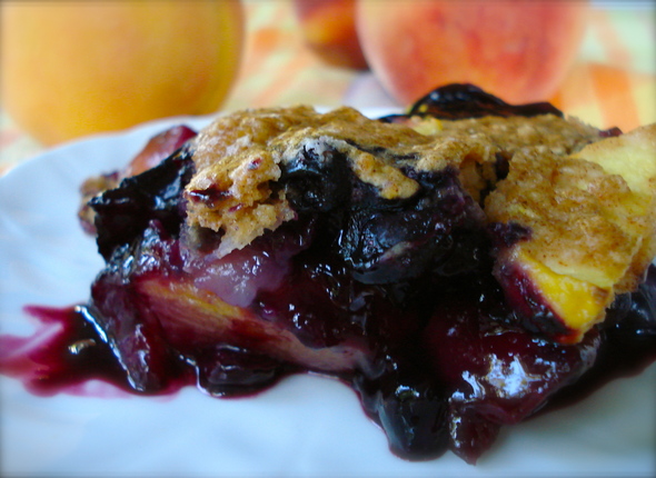 VBG-September-2012-Vegan-Baked-Blueberry-and-Peach-Crumble
