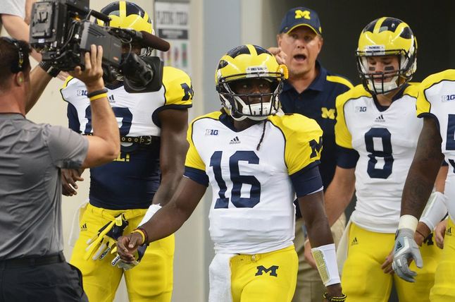 New Adidas college football jerseys mostly ditching that weird pattern 