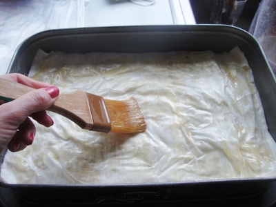 brushingphyllodoughforbaklava.JPG