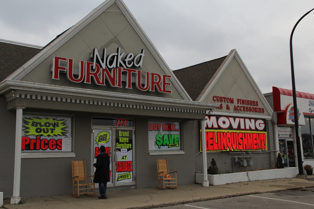 Naked Furniture Plans Move To Ex Blinds To Go Store In Ann Arbor