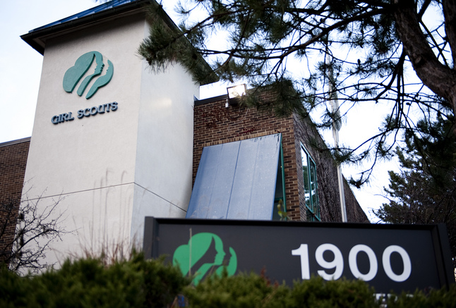 The former Girl Scouts' Ann Arbor building at 1900 Manchester Road 