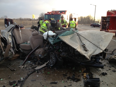 Anybody who knows why there was a car crash in the final scene of